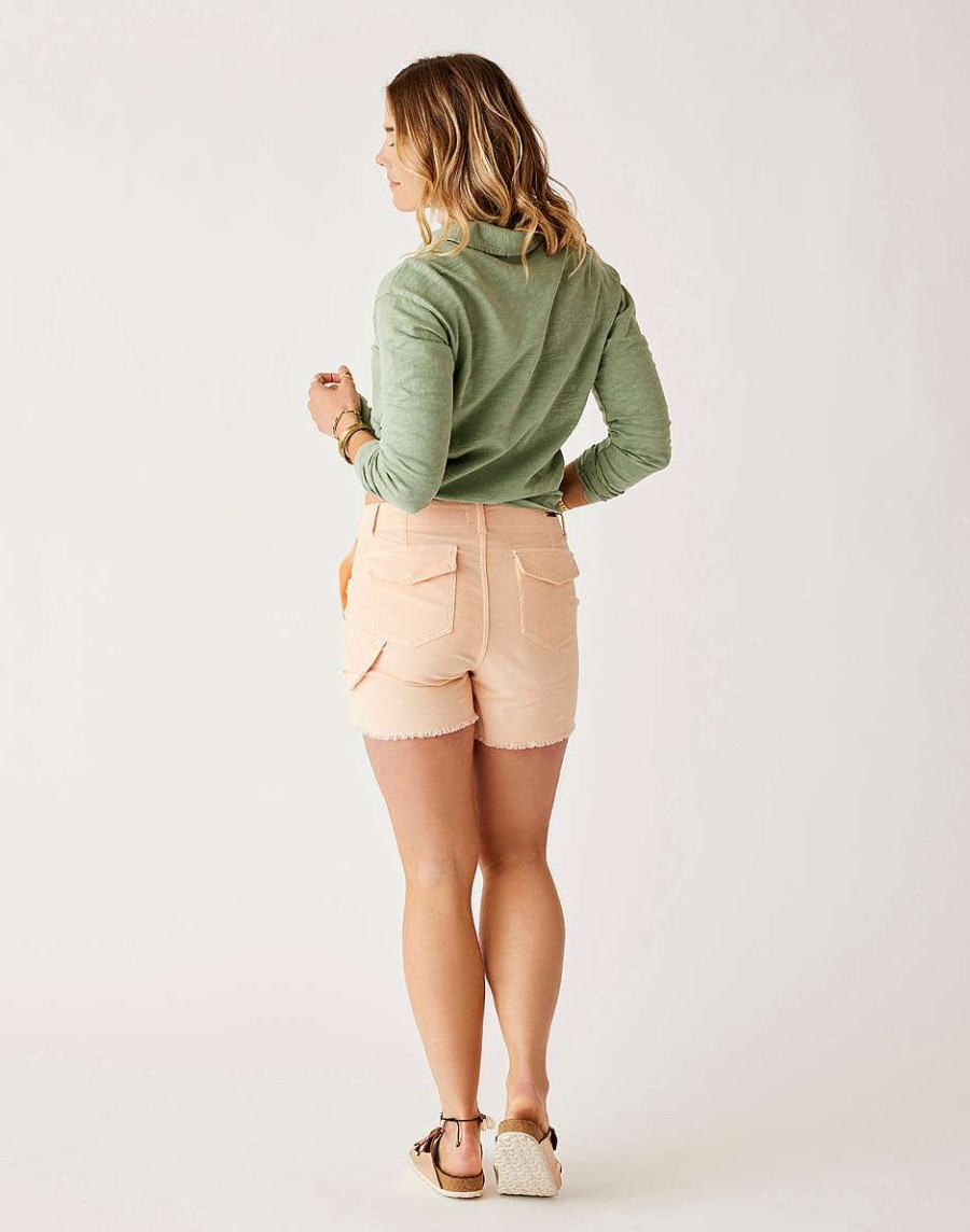 Clothing Carve Designs Shorts | Corey Butter Short Peach