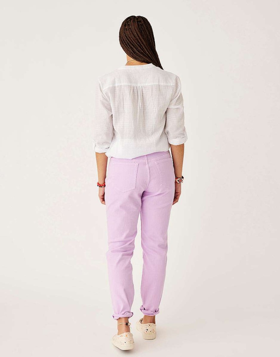 Clothing Carve Designs Pants | Carson Hi Rise Jean Soft Lilac