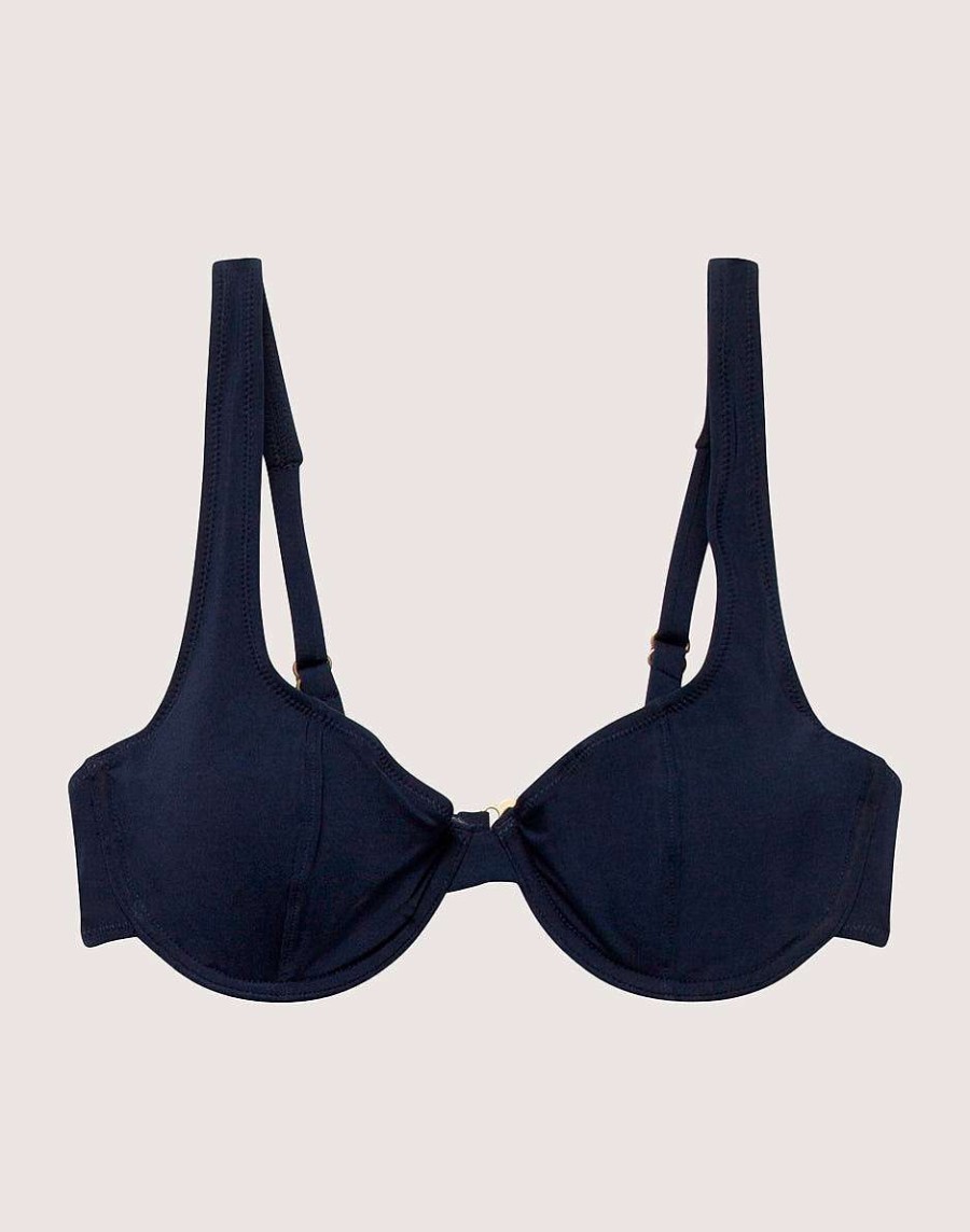 Clothing Carve Designs Bikini Tops | Bexley Top Navy