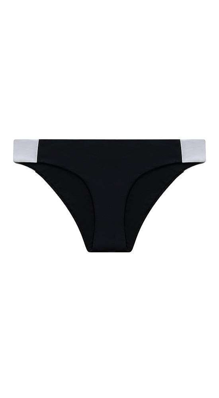 Clothing Carve Designs Swim Bottoms | Sanitas Colorblock Bottom Black/White