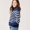 Clothing Carve Designs Sweaters | Cayden Crew Sweater Navy Stripe