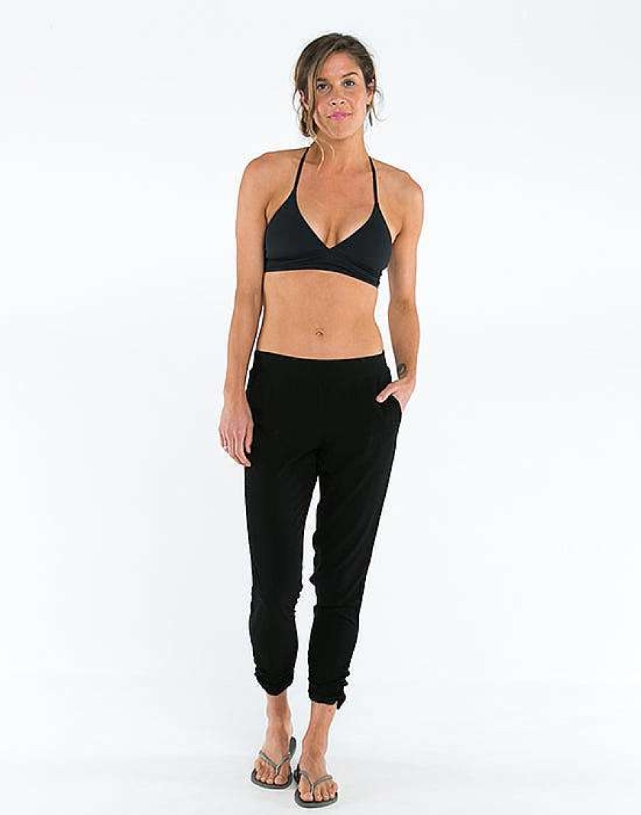 Clothing Carve Designs Pants | Avery Beach Pant Black