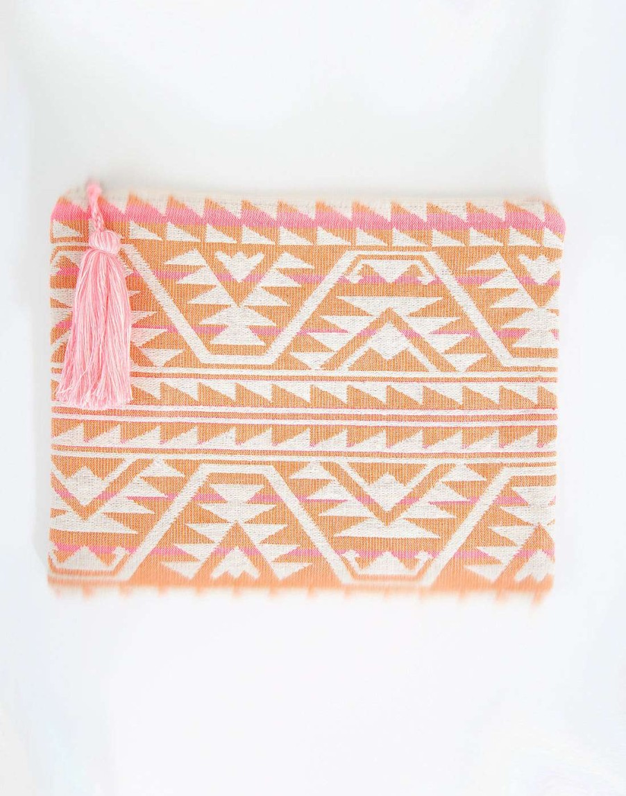 Accessories Carve Designs | Treasure Clutch Natural Combo