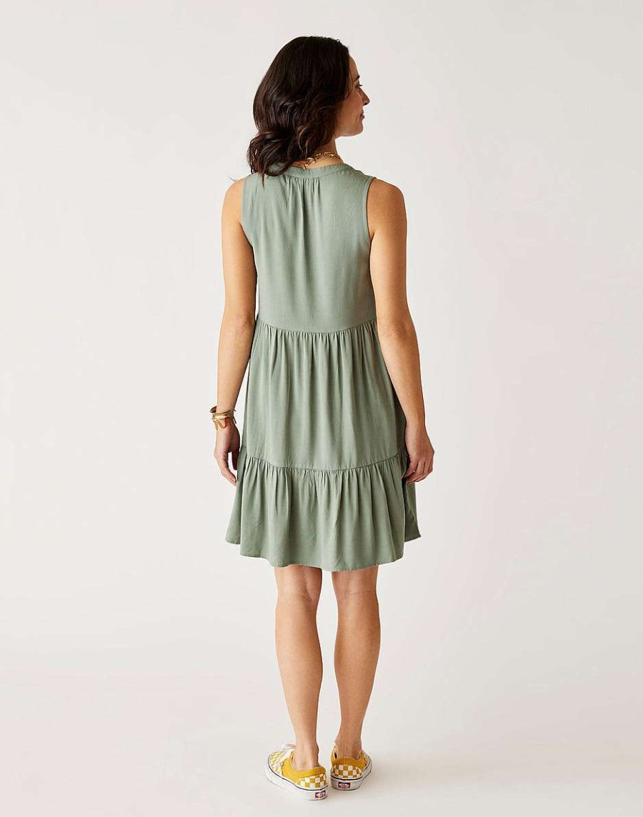 Clothing Carve Designs | Nellie Dress Light Cilantro