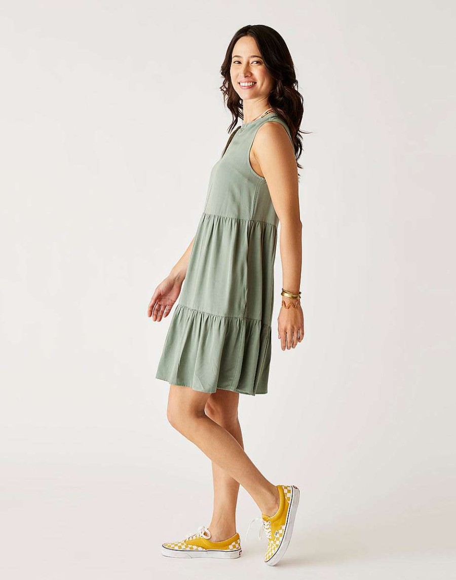 Clothing Carve Designs | Nellie Dress Light Cilantro