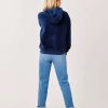 Clothing Carve Designs Fleece | Brie Sherpa Hoodie Navy