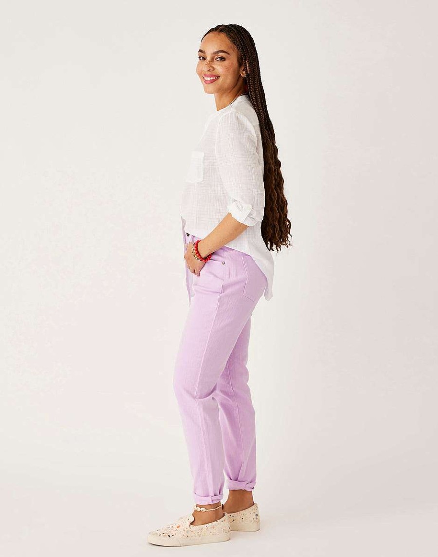 Clothing Carve Designs Pants | Carson Hi Rise Jean Soft Lilac