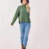 Clothing Carve Designs Sweaters | Olivia Plush Sweater Cilantro