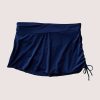 Clothing Carve Designs Swim Bottoms | Hoku Swim Skirt Navy