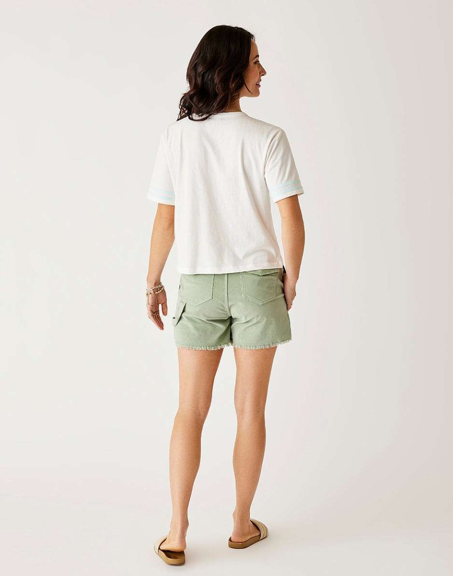 Clothing Carve Designs Shorts | Corey Butter Short Light Cilantro