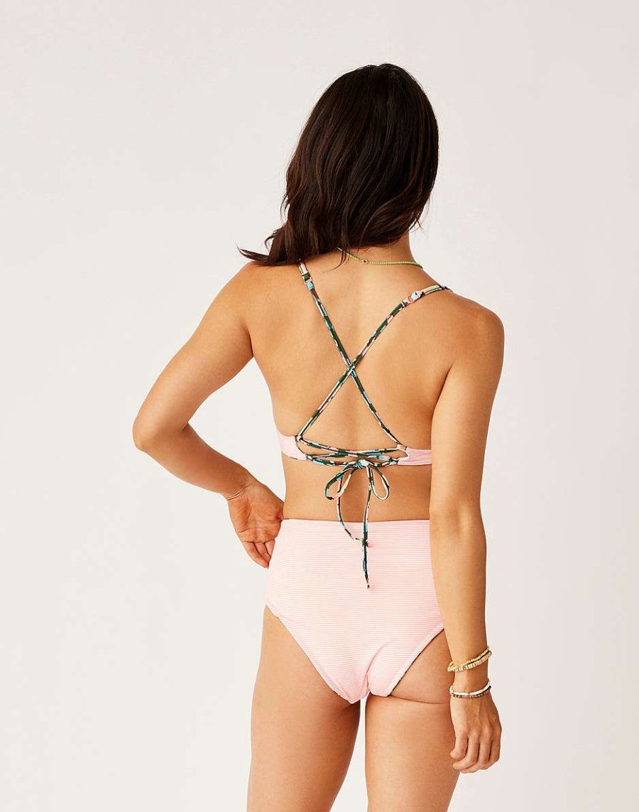 Clothing Carve Designs Swim Bottoms | Erin Reversible Bottom Wildflower/Newport