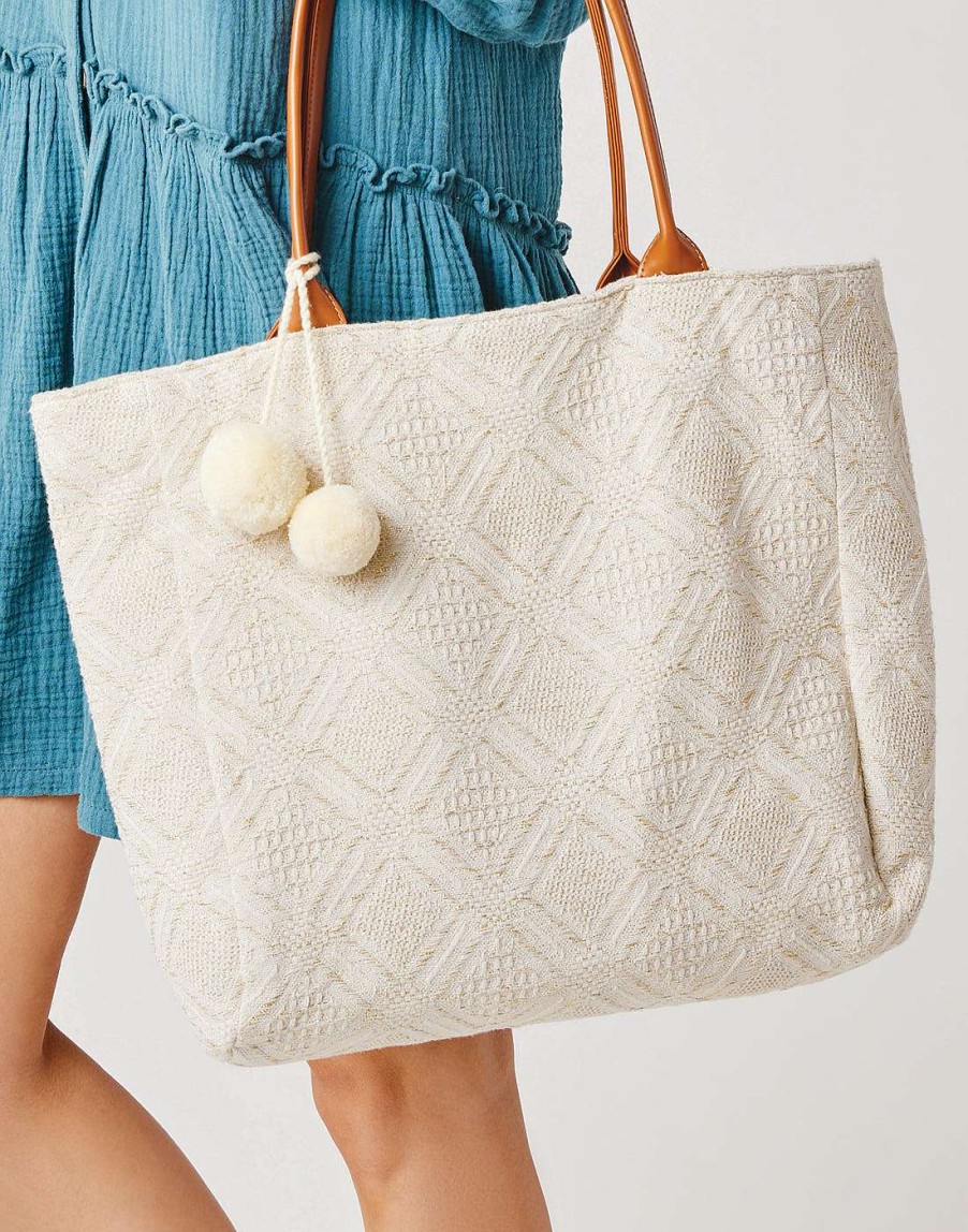 Accessories Carve Designs | Treasure Tote Cloud Texture