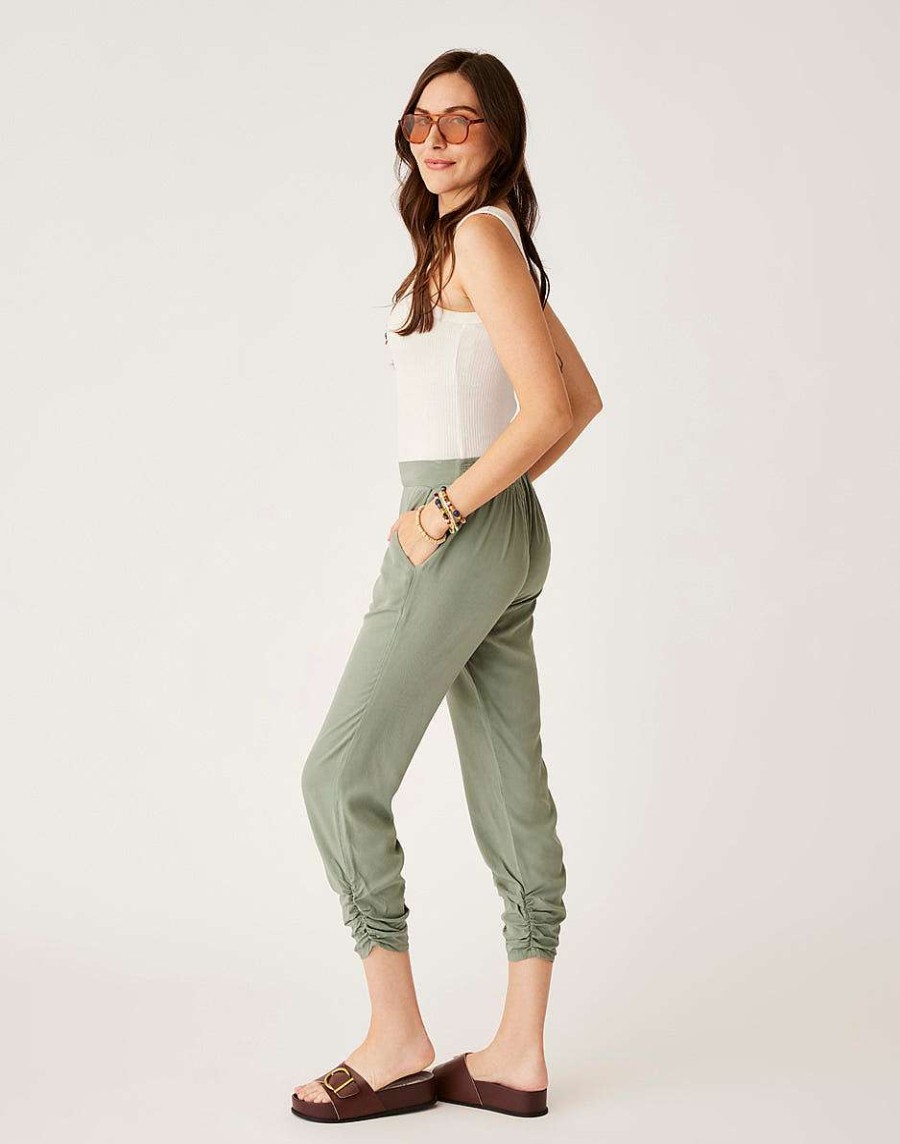 Clothing Carve Designs Pants | Avery Beach Pant Light Cilantro