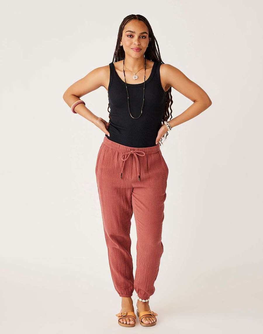 Clothing Carve Designs Pants | Calista Gauze Pant Penny