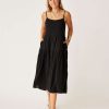 Clothing Carve Designs | Jacey Textured Dress Black