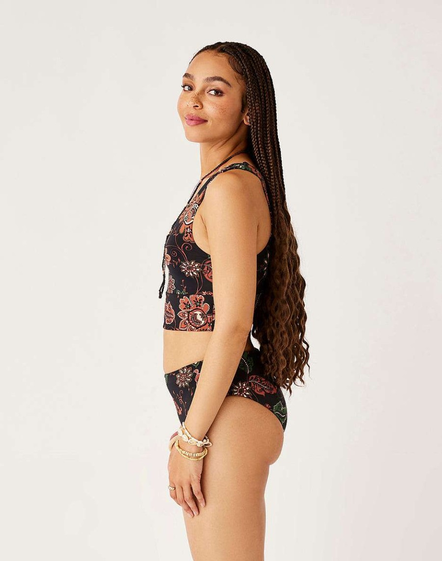 Clothing Carve Designs Swim Bottoms | Pipa Reversible Bottom Taj/Black