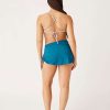 Clothing Carve Designs Swim Bottoms | Hoku Swim Skirt Azul